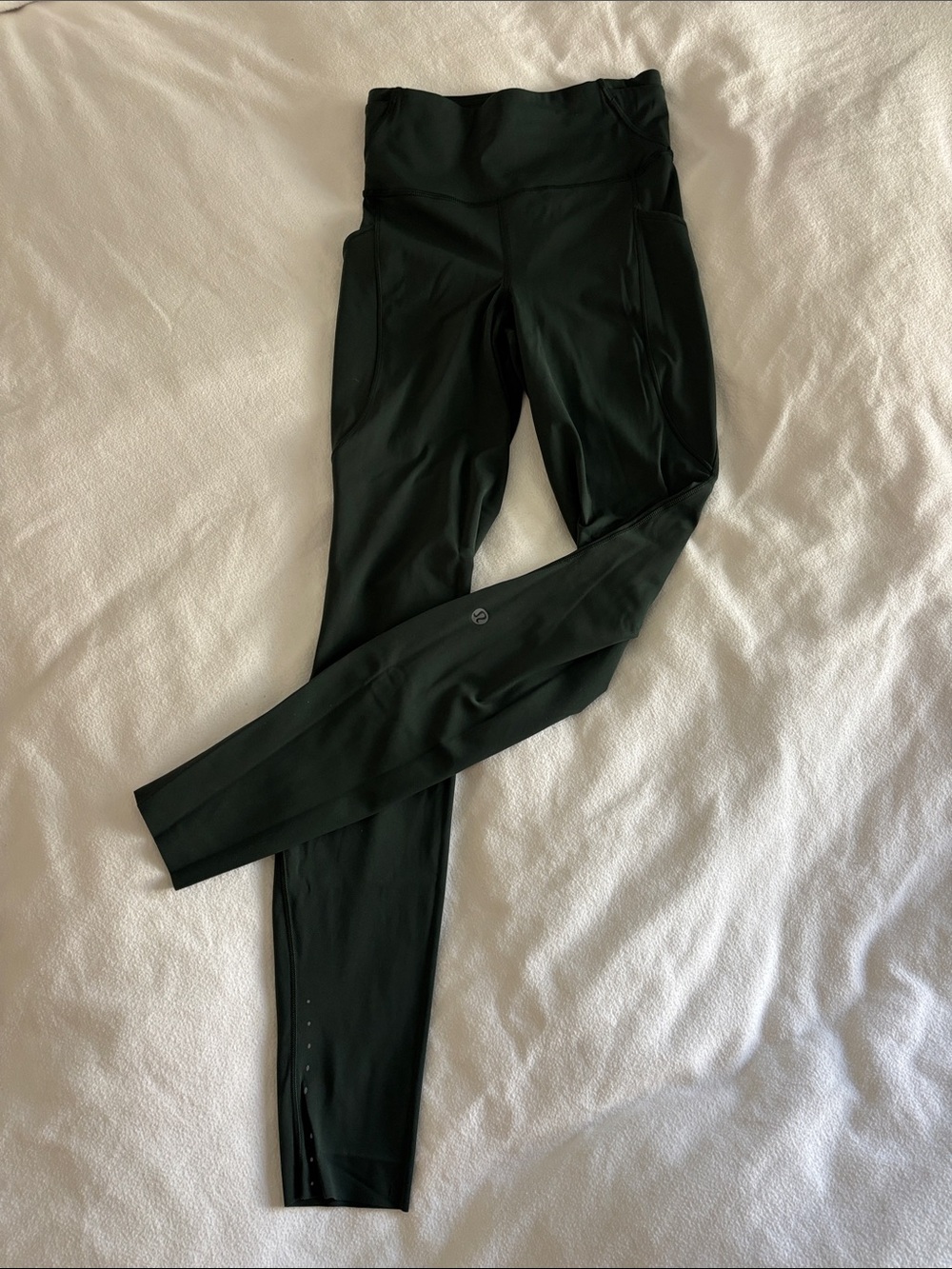 lululemon athletica Dark Green High-Rise Workout Leggings